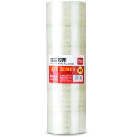 得力(deli) 得力胶带办公文具透明封箱胶带30325 60*100y/宽胶带胶条6卷