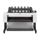 惠普（hp） Designjet T1600大幅面36英寸生产型绘图仪6色蓝图线条图广告图GIS图 T1600dr ps 36英寸 A0尺寸