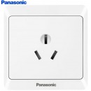 松下（ Panasonic）开关插座 三孔一位3级16A插座面板 86型墙面空调插座 雅悦白色 WMWA106-N