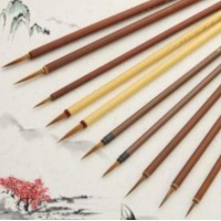 小红毛笔国画工笔画勾线  1支装