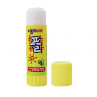 JONG IE NARA 纸世界15g JONG IE NARA 南韩固体胶 15g黄色办