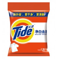 汰渍洗衣粉家庭装去油渍污渍 清新亮白 1.26kg