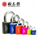 梅花锁 （BLOSSOM LOCK） 梅花锁 菱形彩色防锈防水锁抽屉箱包挂锁 菱形30MM（随机颜色）