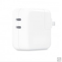35W 双USB-C端口 电源适配器 双口充电器 充电插头 适用于iPhone\Mac\iPad\AirPods部分型号