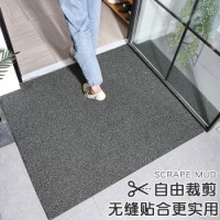 大江（DJ） 8921773 大江 地垫门垫刮泥垫蹭土进门脚垫门口垫子 灰色55*85cm