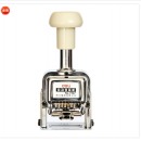 得力7507七位自动号码机(白)(台)