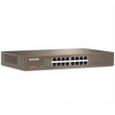 腾达（Tenda）TEF1016D 16口百兆桌面型网络交换机