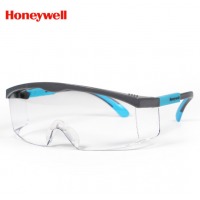 霍尼韦尔（Honeywell）护目镜120300 S200G静谧蓝 透明镜片 男女防风 防