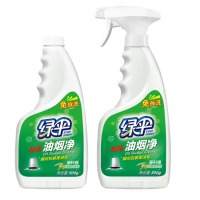 绿伞厨房清洁油烟净 橄榄香型500g*2瓶 去油污清洁剂 油烟机清洗油污净