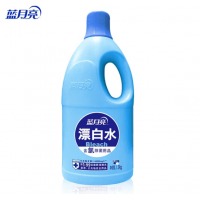 蓝月亮 漂白水 1.2kg/瓶 除菌率99.9% 高浓度含氯 去渍漂白 家居、公共消毒1瓶