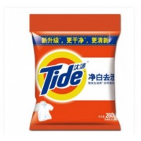 净白去汰渍袋装方便装经典家庭装去油污洁净无磷型 260g1袋 汰渍