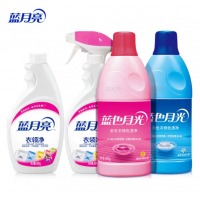 蓝月亮 衣物护理组合 衣领助洗剂 衣领净500g+500g（瓶+瓶补）+白漂600g+彩漂