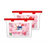 奥妙 樱花柔护 洗衣凝珠 100颗洗衣球 除菌除螨 柔顺留香 三合一浓缩洗衣液（单色）