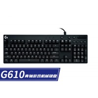 罗技（G）G610机械键盘 有线机械键盘 游戏机械键盘 全尺寸背光机械键盘 吃鸡键盘 Cherry红轴