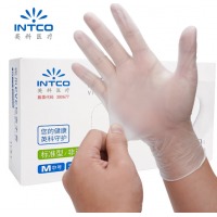 英科医疗（ INTCO） 一次性手套食品级厨房洗碗餐饮酒店家务防水劳保检查PVC手套M中码