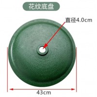 工业风扇 落地扇 牛角扇风扇 500/650/750mm风扇配件底座通用 牛角扇通用【绿色
