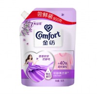 金纺衣物柔顺剂护理剂 香香软软防静电 恬静薰衣草800g（漂洗时中和洗衣液残留 柔软蓬松 