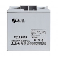 援邦 应急救援 电瓶圣阳12-24FR(12V24Ah/20HR)铅酸蓄电池海湾消防主机电池