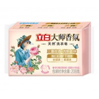 立白大师香氛肥皂天然洗衣皂208克 贴身衣物适用 耐用温和不伤手