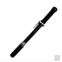 防爆棍防身用品PC武术橡胶齐眉棍应急防护直棒单直齐眉橡胶棍防暴棍 保安器材 46cm橡胶狼