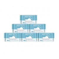 舒洁（Kleenex）湿厕纸羊驼湿厕纸家庭装80片*6包（480片）清洁湿纸巾湿巾 可搭配