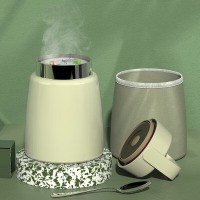 美杜 1L焖烧杯304不锈钢焖烧壶闷泡杯超长保温大容量真空保温饭盒保温桶上班族学生 大容量