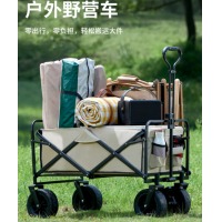四万公里 户外营地车 折叠手推车 钓鱼小拖车 便携购物野餐拉车 露营拉货野营车 SW733