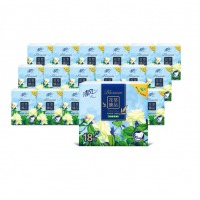 清风(APP)手帕纸 清风花萃 花萃臻品5层6张*18包纸手帕 5层厚韧 便携出行