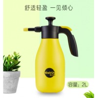 美乐棵 M30自动喷洒喷壶 2L高压酒精喷水壶喷雾器支持消毒液喷洒 气压式浇花喷壶 明丽黄