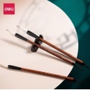 得力(deli)兼毫毛笔套装 文房四宝书法春节写对联笔墨纸砚初学者国画练字帖36006