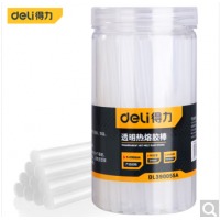 得力(deli) 高粘性热熔胶枪胶棒胶条55支桶装 7*100mm DL390055A