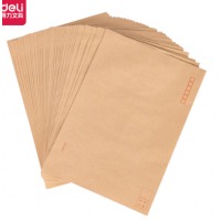 得力(deli)40张9号A4牛皮纸大信封 229*324mm 25201