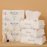 洁丽雅 干湿两用 一次性洗脸毛巾珍珠纹款 20*20cm， 80片/包*3包