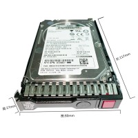 惠普 HPE服务器硬盘2.5英寸小盘(G8 G9 G10通用) 2.4TB 10K SAS