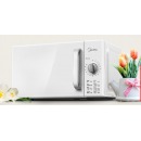 美的 Midea 微波炉 多功能家用厨房快捷加热简单易清洁转盘式20L 白色 M100