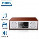 飞利浦（PHILIPS）DTM380 音响音箱 迷你音响 CD机 CD播放器 FM收音机 USB播放机 木质箱体蓝牙音响