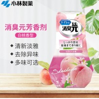 小林制药（KOBAYASHI）空气清新剂厕所除臭卫生间去味芳香剂房间消臭元新鲜白桃400m