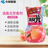 小林制药 空气清新剂浴室卫生间去味芳香剂房间消臭元日本进口白桃400ml