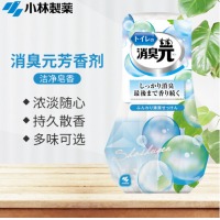 小林制药 空气清新剂厕所除臭浴室去味房间消臭元日本进口洁净皂香400ml