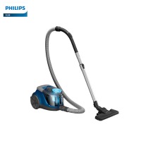 飞利浦（PHILIPS）卧式吸尘器 小型家用室内1500W大吸力无尘袋吸尘器 吸灰尘地毯 