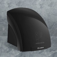 莫顿（MODUN）MD-688黑色单热全自动感应烘手器 商用卫生间智能干手器手烘干机 1个