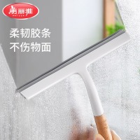 美丽雅 玻璃刮水器擦窗器去污擦玻璃神器墙面灶台刮水多功能木柄玻璃擦