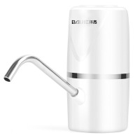 拜杰（Baijie）纯净水桶 桶装水抽水器 自动压水器 饮水机泵家用电动抽水器 D6白色 