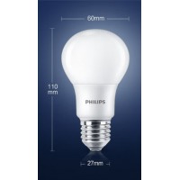 飞利浦（PHILIPS）LED灯泡家用节能超亮照明光源灯泡恒亮型 E27螺口球泡 6W 3
