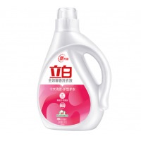 立白全效馨香洗衣液 手洗机洗 持久留香 花香护衣洁净去味 2kg瓶装