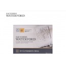 获多福 水彩本 300g棉浆水彩纸 中粗纹四面封胶棉桨水彩纸本 普白-23X31cm 中纹