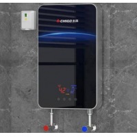 志高（CHIGO）即热式电热水器 速热式快速 小型省电家用集成淋浴洗澡KBR-H5 0-8500W
