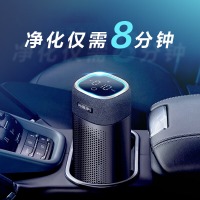 飞利浦（PHILIPS）车载空气净化器 汽车家用香薰除异味 香水精油 8分钟净化 S760