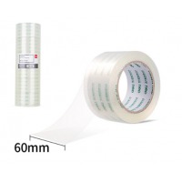 得力30325封箱胶带60mm*100y*50um 6卷/筒