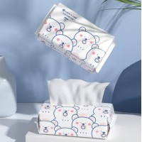 洁丽雅（Grace）毛巾家纺 一次性洗脸巾干湿两用擦脸洁面巾珍珠纹棉柔巾20cm*20cm